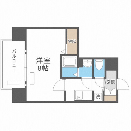 ララプレイス天王寺シエロの物件間取画像